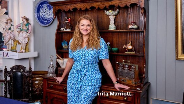 Irita Marriott, an expert in antiques and a BBC auctioneer